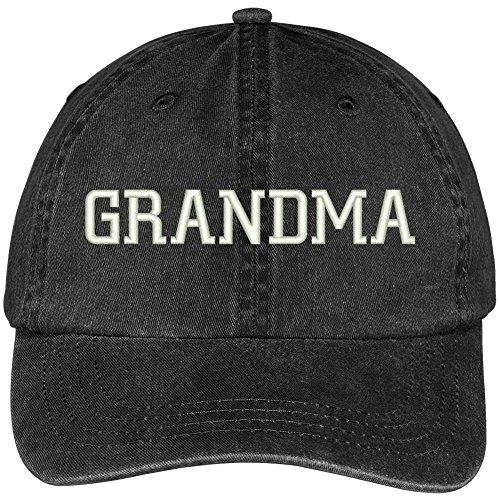 Trendy Apparel Shop Grandma Embroidered Pigment Dyed Low Profile Cotton Cap