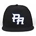Trendy Apparel Shop Puerto Rico Embroidered Round Flat Bill Snapback Cap