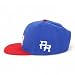 Trendy Apparel Shop Puerto Rico Embroidered Round Flat Bill Snapback Cap