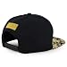Trendy Apaprel Shop 5 Panel Bear Money Design Embroidered Flatbill Snapback Cap