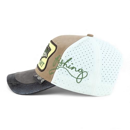 Trendy Apparel Shop Bass Embroidered Mesh Back Baseball Cap