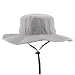 Trendy Apparel Shop Outdoor Large Brim Micro Mesh Performance Boonie Bucket Hat with Strap