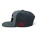 Trendy Apparel Shop Rodeo Design Embroidered Washed Cotton Flat Bill Snapback Cap