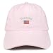 Trendy Apparel Shop Oklahoma USA Flag Low Profile Soft Cotton Baseball Cap