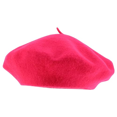 Trendy Apparel Shop Classic French Style Wool Beret Beanie Hat