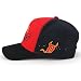 Trendy Apparel Shop Diablos 3D Embroidered Laser Punching Mesh Back Baseball Cap