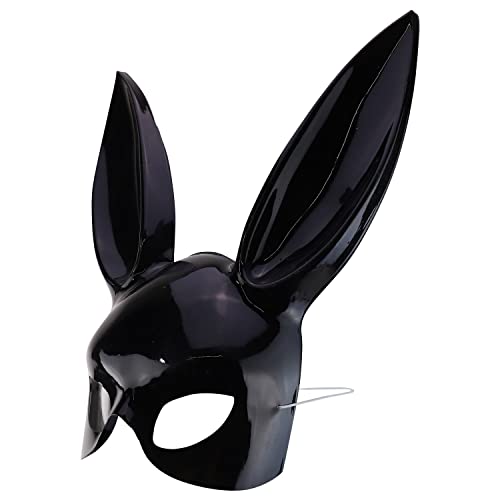 Trendy Apparel Shop Women's Bunny Half Mask Costume Accessory