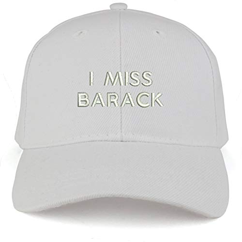 Trendy Apparel Shop I Miss Barack Embroidered Youth Size Kids Structured Baseball Cap