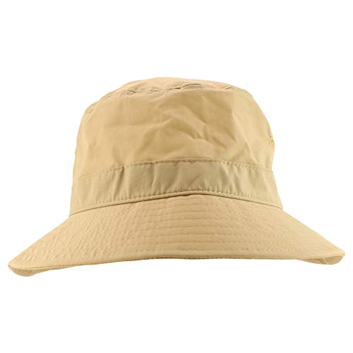 Trendy Apparel Shop XXL - XXXL Oversize Short Brim Polyester Bucket Hat