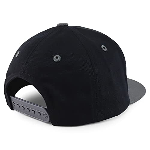 Trendy Apparel Shop Infant Plain Structured Soft Brushed Cotton Flatbill Snapback Baseball Cap