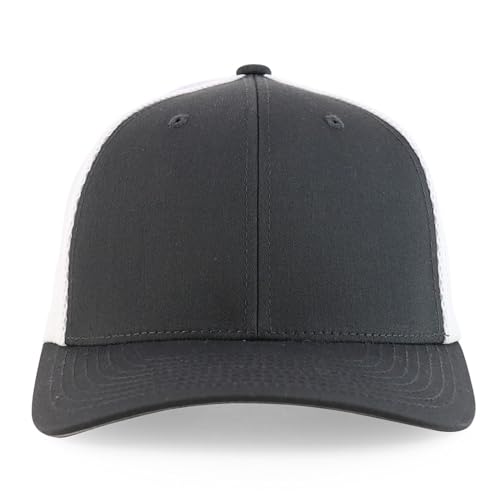 Trendy Apparel Shop Structured 6 Panel Stretchy Mesh Snapback Cap
