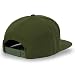 Trendy Apparel Shop Water Resistant UPF 50+ Performance 7 Panel Flatbill Snapback Cap