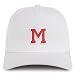 Trendy Apparel Shop Letter M Varsity Font 5 Panel Structured Baseball Cap