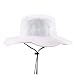 Trendy Apparel Shop Outdoor Large Brim Micro Mesh Performance Boonie Bucket Hat with Strap