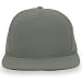 Trendy Apparel Shop Water Resistant UPF 50+ Performance 7 Panel Flatbill Snapback Cap