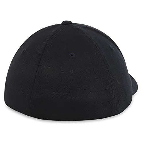 Trendy Apparel Shop Original Flexfit Oversized Baseball Fitted Cap - Fitted Up to 4XL