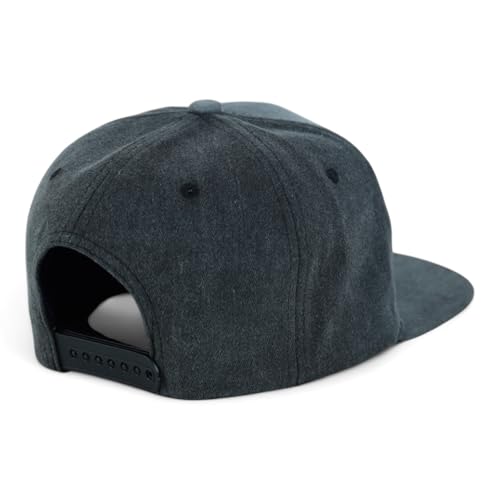 Trendy Apparel Shop Rodeo Design Embroidered Washed Cotton Flat Bill Snapback Cap