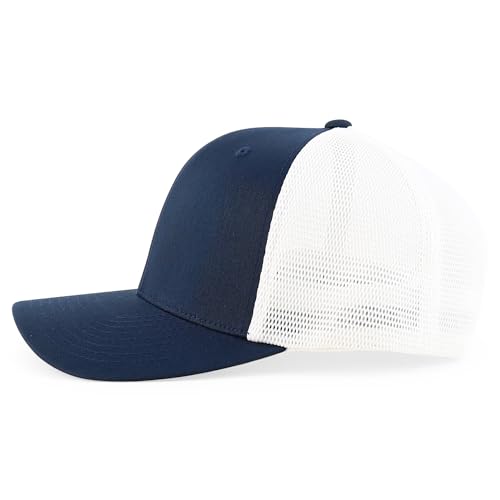 Trendy Apparel Shop Structured 6 Panel Stretchy Mesh Snapback Cap