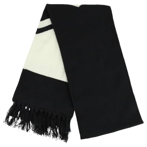 Trendy Apparel Shop Double Layer Knit Gameday Two Tone Scarf