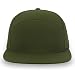 Trendy Apparel Shop Water Resistant UPF 50+ Performance 7 Panel Flatbill Snapback Cap