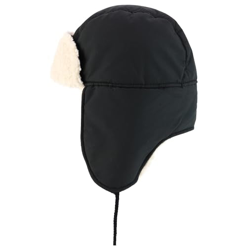 Trendy Apprel Shop Warm Winter Fur Ear Flaps Sherpa Lined Trooper Hat