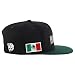 Trendy Apparel Shop Mexico Guadalupe Embroidered Flat Bill Snapback Cap