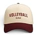 Trendy Apparel Shop Volleyball Mom and Dad Embroidered 5 Panel Two Tone Vintage Ball Cap