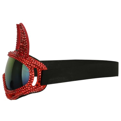 Trendy Apparel Shop Bling Rhinestone Festival Rave Goggles