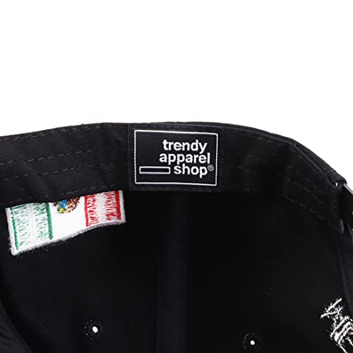 Hecho En Mexico Eagle 3D Embroidered Flat Bill Snapback Cap