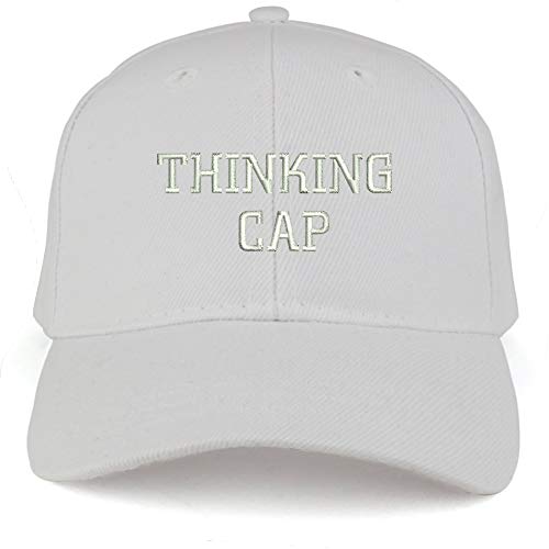 Trendy Apparel Shop Thinking Cap Embroidered Youth Size Kids Structured Baseball Cap