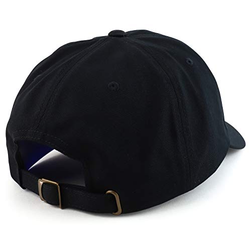 Trendy Apparel Shop XXL Texas State Outline Embroidered Unstructured Cotton Cap