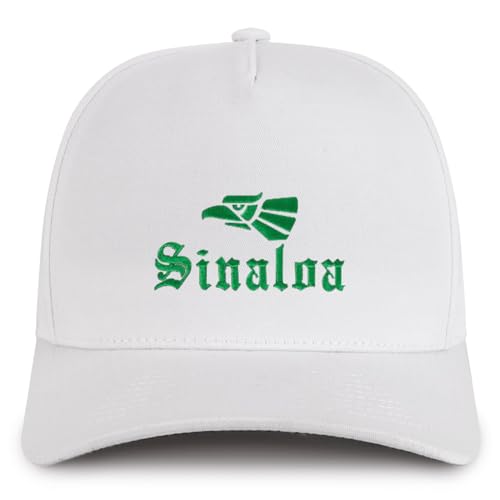 Trendy Apparel Shop Sinaloa City of Mexico Embroidered 5 Panel Structured Baseball Cap