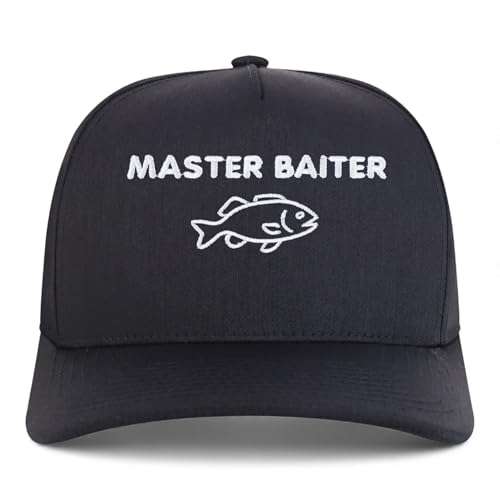Trendy Apparel Shop Master Baiter Embroidered 5 Panel Structured Baseball Cap