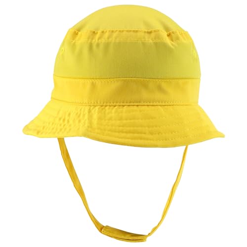 Trendy Apparel Shop Infant Light Weight Bucket Hat with Chin Strap
