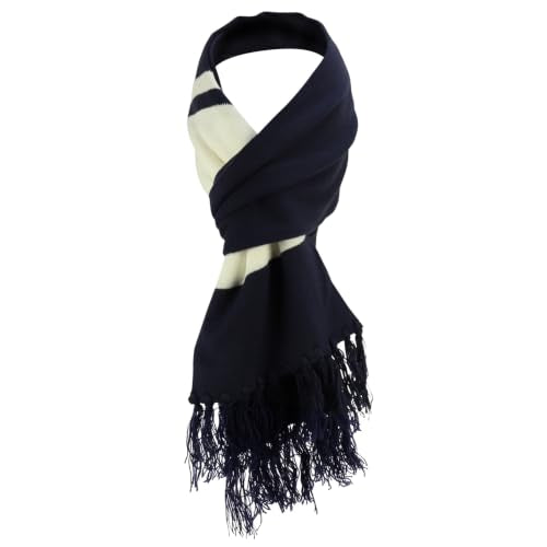 Trendy Apparel Shop Double Layer Knit Gameday Two Tone Scarf
