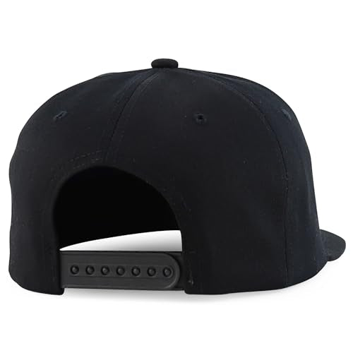 Trendy Apparel Shop Mexico States with Eagle Embroidered Flatbill Snapback Cap