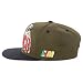 Trendy Apparel Shop Mexico Guadalupe Embroidered Flat Bill Snapback Cap