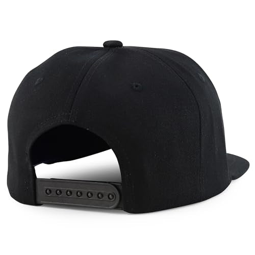 Trendy Apparel Shop Mexico Eagle Embroidered Flatbill Snapback Cap