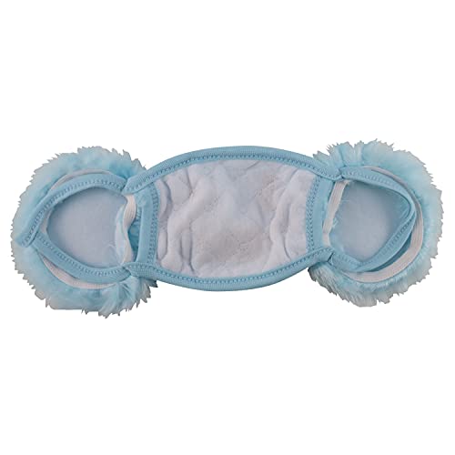 Trendy Apparel Shop Kids Winter Animal Face Breathable Bear Mask & Earmuffs