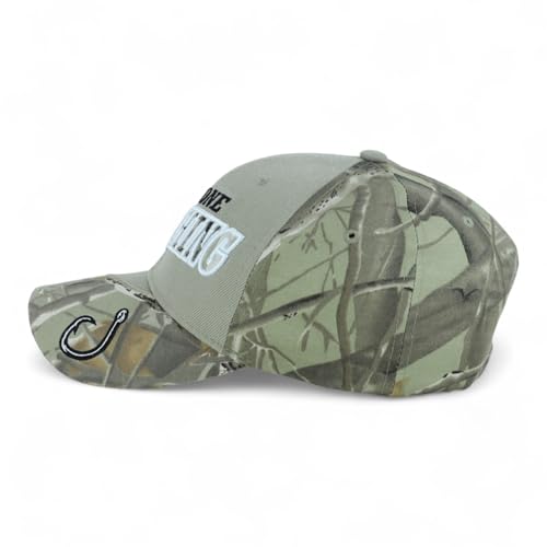 Trendy Apparel Shop 6 Panel Structured Fishing Embroidered Ball Cap