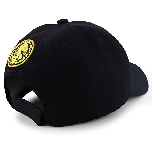 Trendy Apparel Shop Cities of Mexico Circular Logo Embroidered Structured Baseball Cap