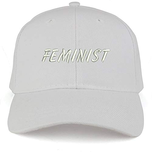 Trendy Apparel Shop Feminist Embroidered Youth Size Kids Structured Baseball Cap