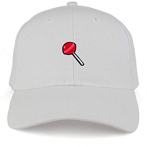 Trendy Apparel Shop Lollipop Patch Structured Infant Baseball Cap
