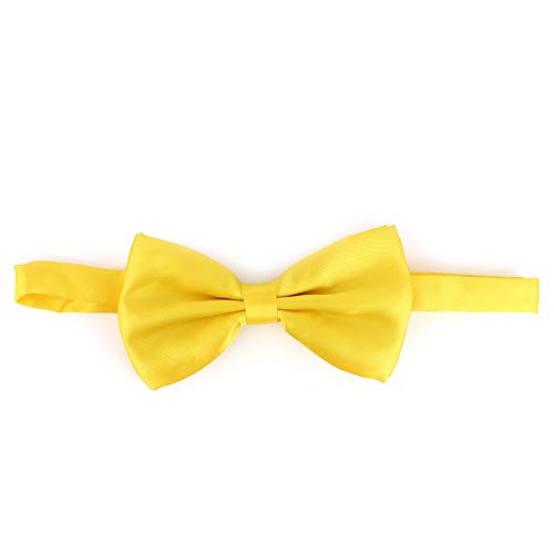 Trendy Apparel Shop Classic Adjustable Pre-Tied Formal Satin Bow Tie