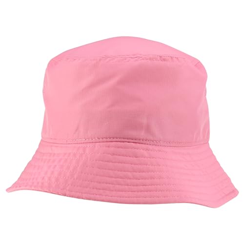 Trendy Apparel Shop Kid Size Lightweight Packable Outdoor Bucket Hat - 55cm