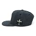 Trendy Apparel Shop Praying Hand Jesus Christian Washed Cotton Flat Bill Snapback Cap