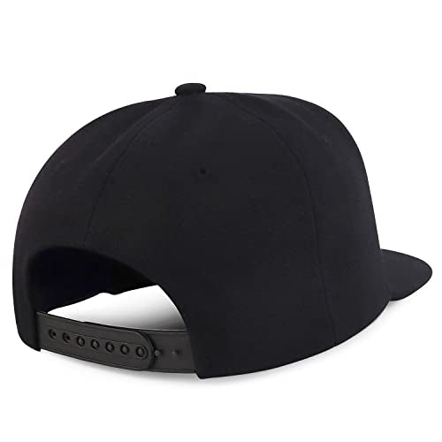 Trendy Apparel Shop Amigo Mustache 3D Embroidered Flatbill Snapback Cap