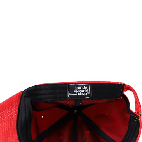Trendy Apparel Shop XXL Oversize Unstructured Washed Cotton Ball Cap with White Stitching