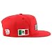 Trendy Apparel Shop Mexico Guadalupe Embroidered Flat Bill Snapback Cap