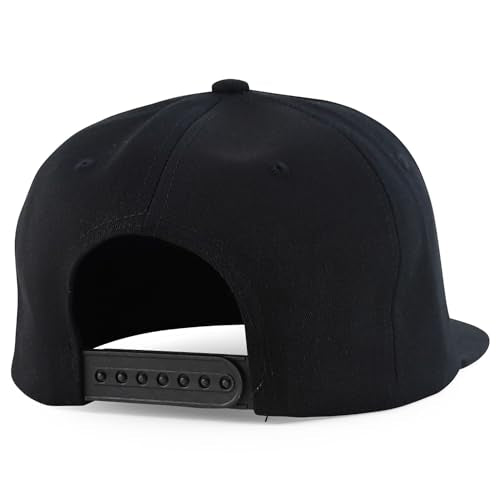 Trendy Apparel Shop Mexico States with Eagle Embroidered Flatbill Snapback Cap